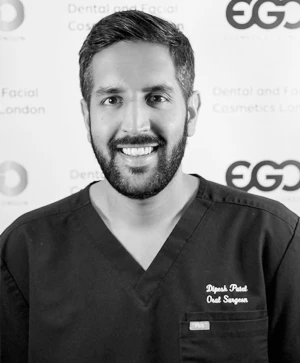 Dr. Dipesh Patel BDS (Lond), MFDS RCS Ed, PG Dip (PDC), Moral Surg RCS Eng